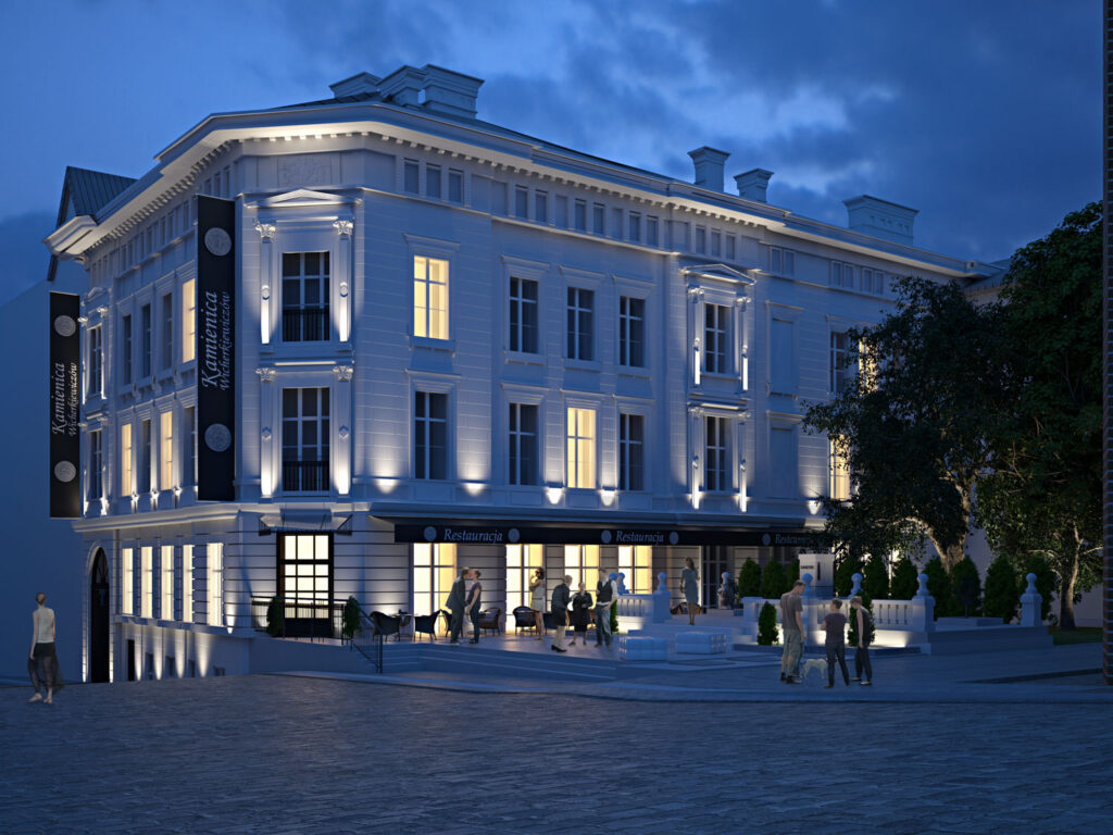 kamienica noc